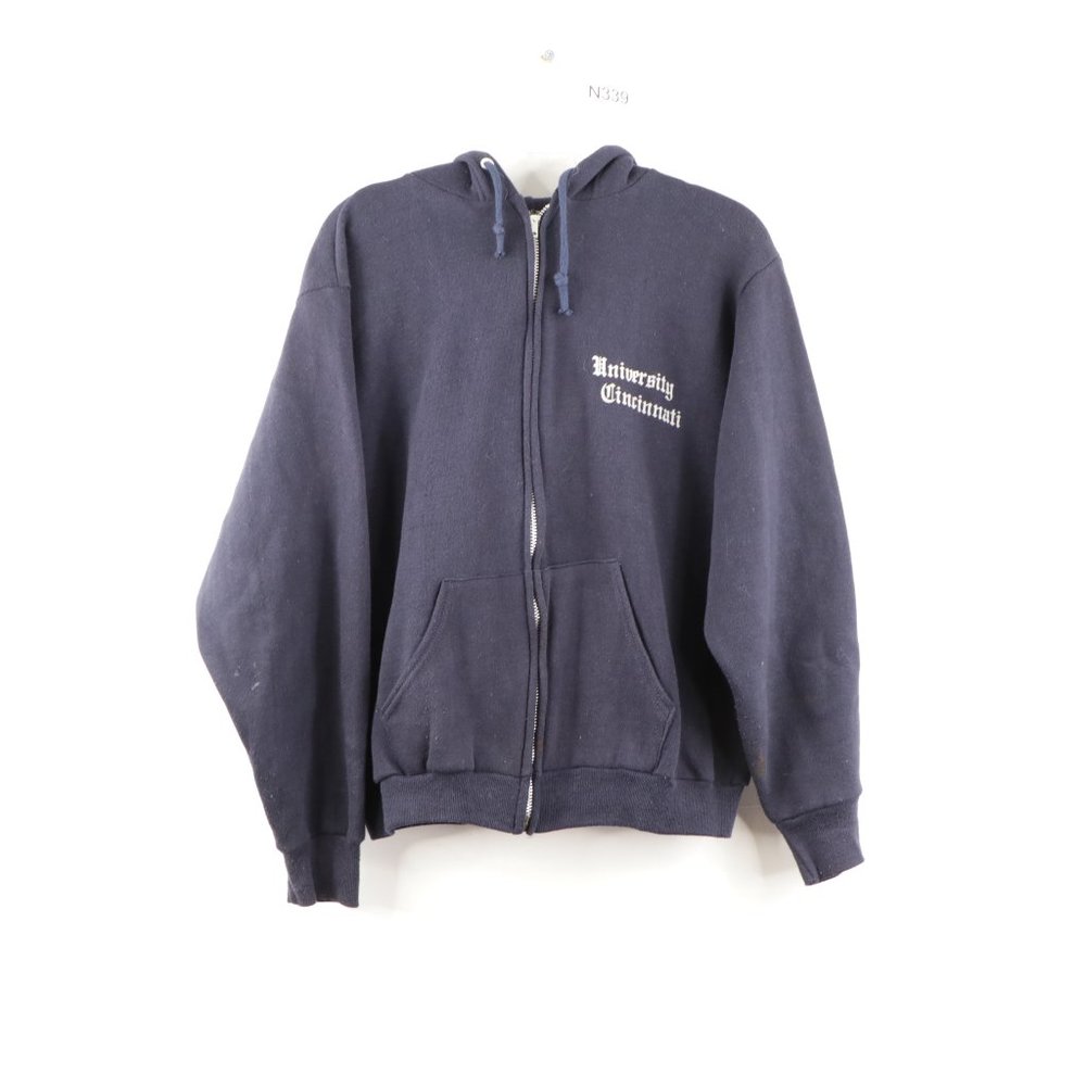 Vintage University of Cincinnati Full Zip Hoodie